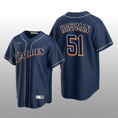 Cooperstown Collection Trevor Hoffman San Diego Padres Navy Men's Jersey