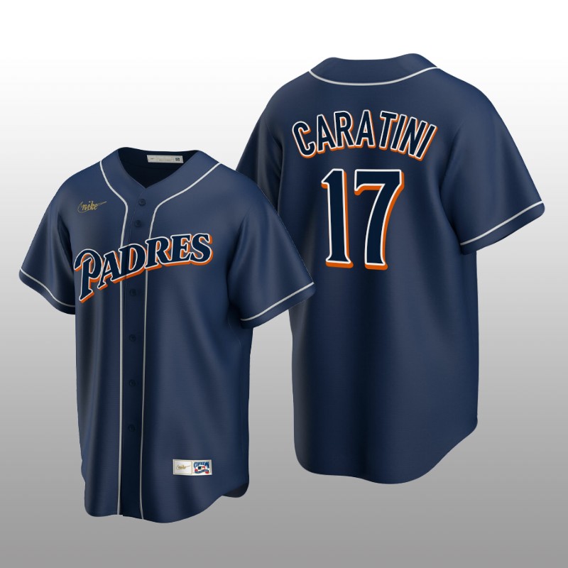 Cooperstown Collection Victor Caratini San Diego Padres Navy Men's Jersey