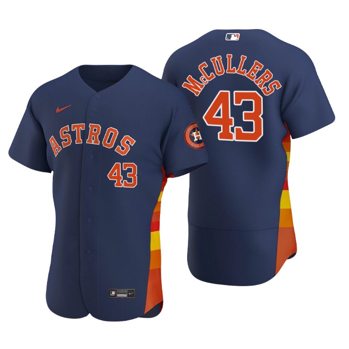 Houston Astros Lance McCullers Navy Authentic 2020 Alternate Jersey