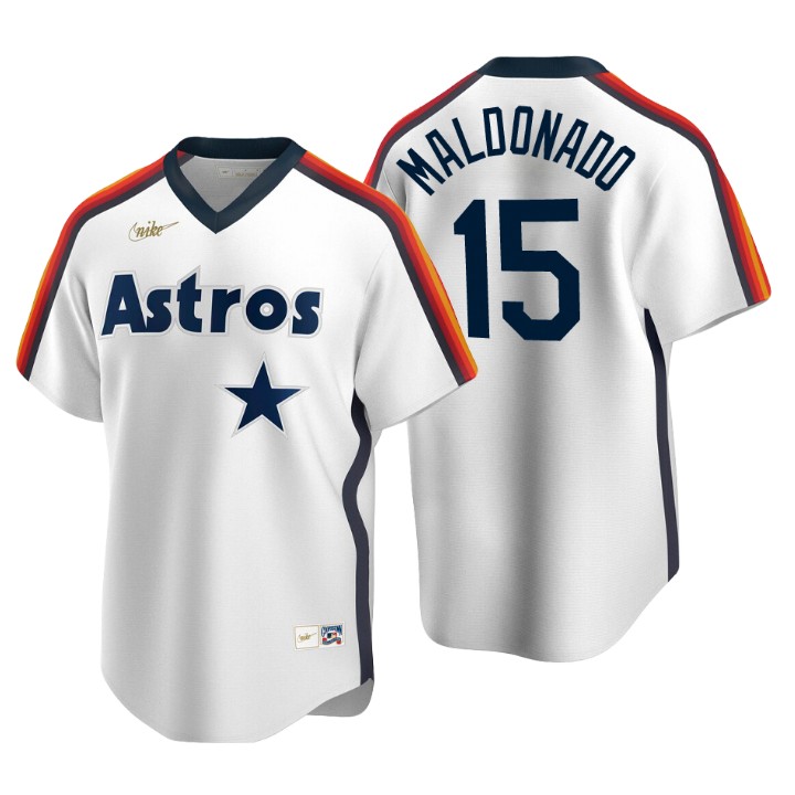 Houston Astros Martin Maldonado White Cooperstown Collection Home Jersey