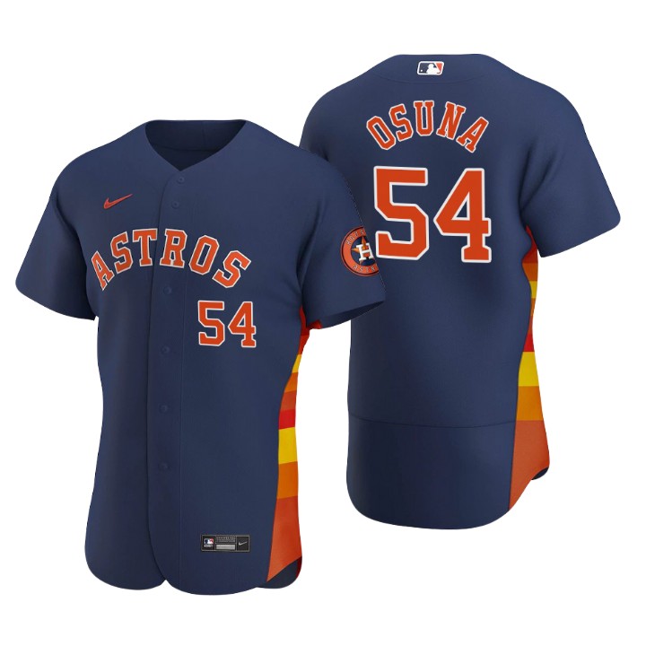 Houston Astros Roberto Osuna Navy Authentic 2020 Alternate Jersey