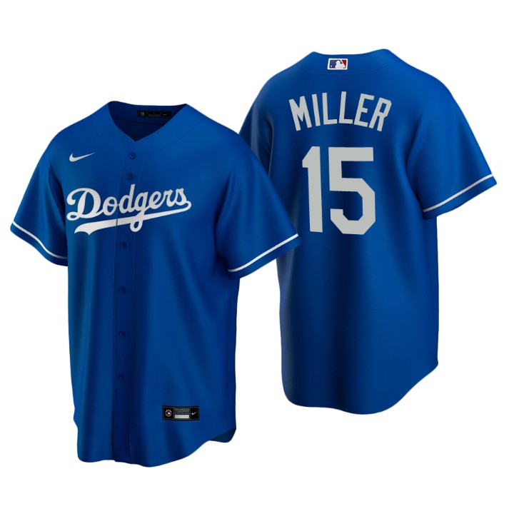Los Angeles Dodgers Bobby Miller Royal 2020 MLB Draft Alternate Replica Jersey