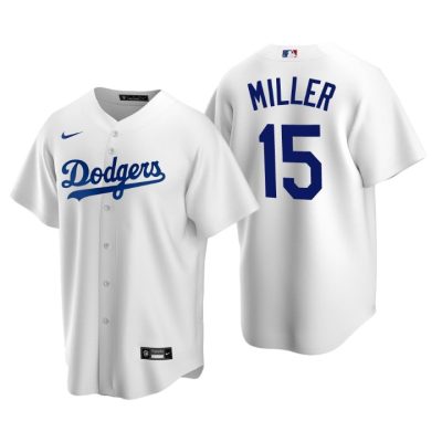 Los Angeles Dodgers Bobby Miller White 2020 MLB Draft Home Replica Jersey
