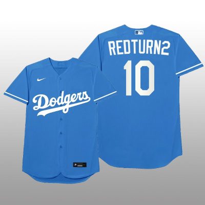 Los Angeles Dodgers Justin Turner MLB Players Weekend Nickname Blue Jersey