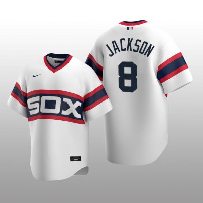 Men's Chicago White Sox Bo Jackson White Cooperstown Collection Home Jersey