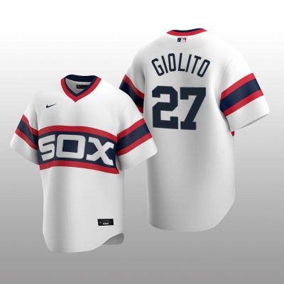 Men's Chicago White Sox Lucas Giolito White Cooperstown Collection Home Jersey