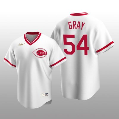 Men's Cincinnati Reds Sonny Gray White Cooperstown Collection Home Jersey