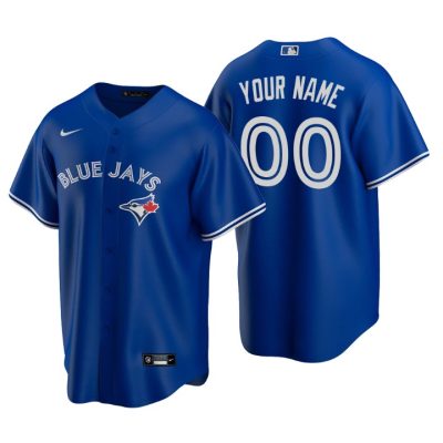 Men's Toronto Blue Jays Royal Replica 2020 Alternate Custom Jersey