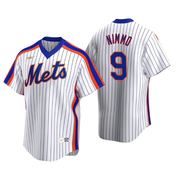 New York Mets Brandon Nimmo White Cooperstown Collection Home Jersey
