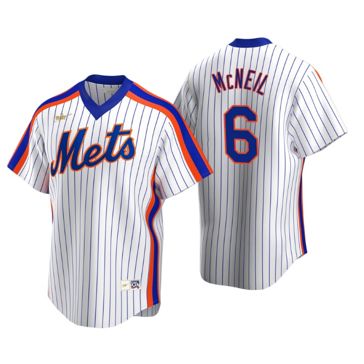 New York Mets Jeff McNeil White Cooperstown Collection Home Jersey