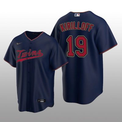 Nike Twins Alex Kirilloff Men's Jersey Navy Alternate Replica