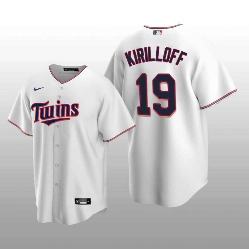 Nike Twins Alex Kirilloff Men's Jersey White Home Replica