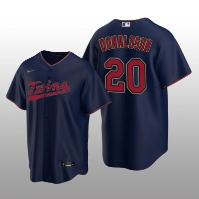 Nike Twins Josh Donaldson Men's Jersey Navy Alternate Replica
