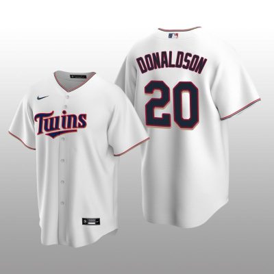 Nike Twins Josh Donaldson Men's Jersey White Home Replica