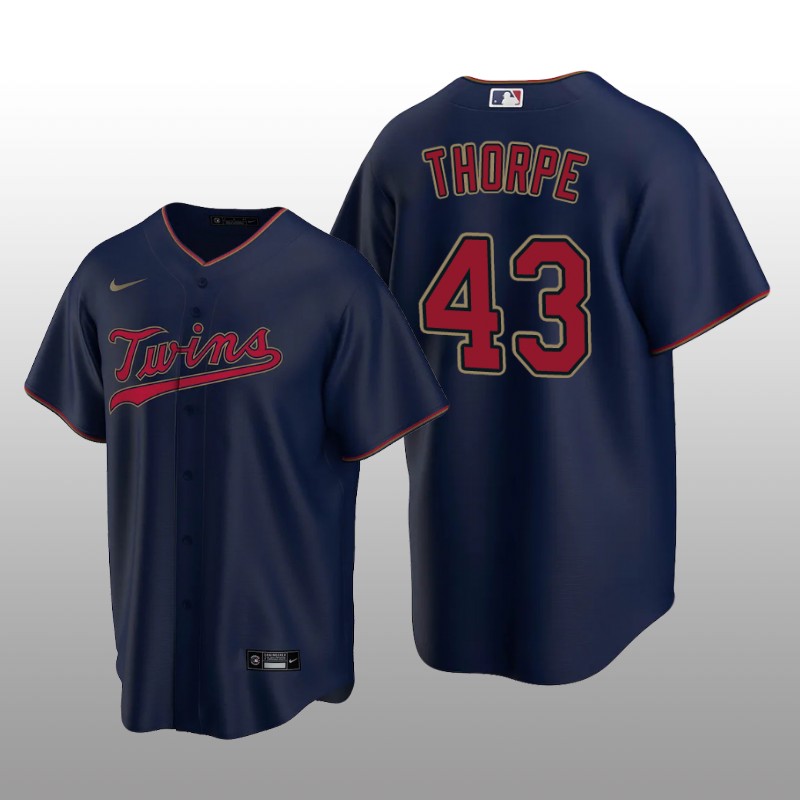 Nike Twins Lewis Thorpe Men's Jersey Navy Alternate Replica