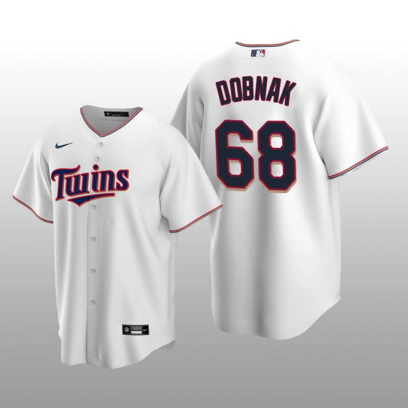 Nike Twins Randy Dobnak Men's Jersey White Home Replica