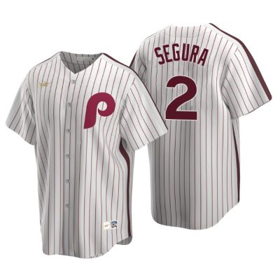 Philadelphia Phillies Jean Segura White Cooperstown Collection Home Jersey