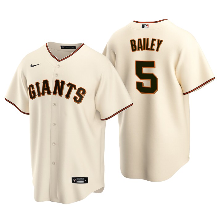 San Francisco Giants Patrick Bailey Cream 2020 MLB Draft Home Replica Jersey