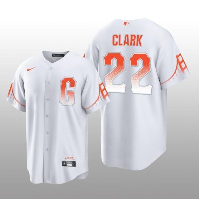 San Francisco Giants Will Clark City Connect Replica White Jersey