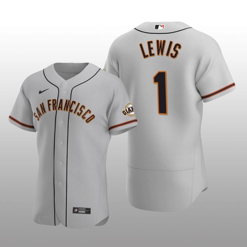 Seattle Mariners Kyle Lewis Grey Road Alternate Team Jersey