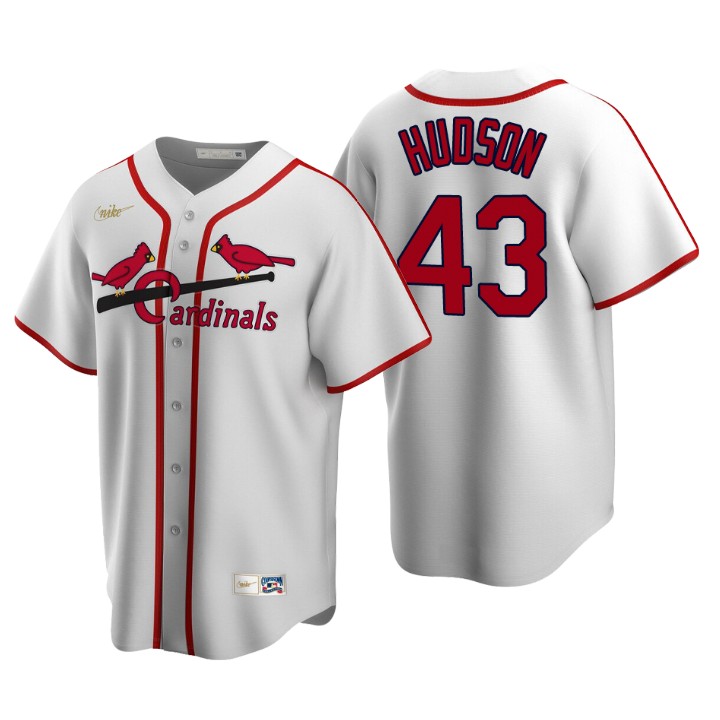St. Louis Cardinals Dakota Hudson White Cooperstown Collection Home Jersey