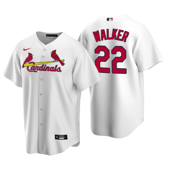 St. Louis Cardinals Jordan Walker White 2020 MLB Draft Home Replica Jersey
