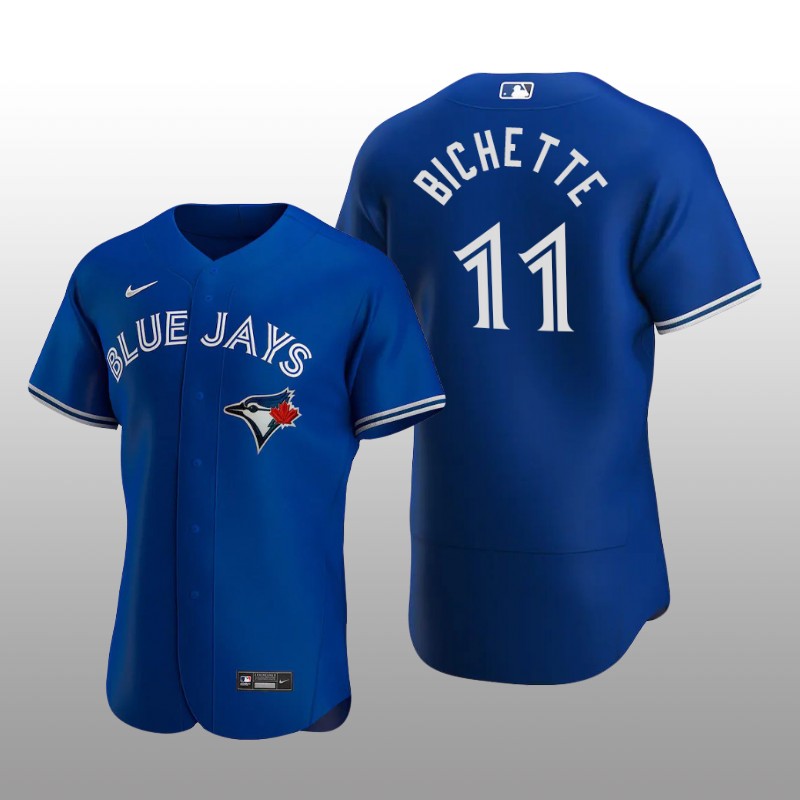 Toronto Blue Jays Bo Bichette Royal Alternate 2020 Alternate Team Jersey