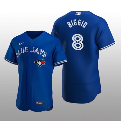 Toronto Blue Jays Cavan Biggio Royal Alternate 2020 Alternate Team Jersey