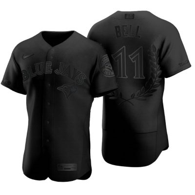 Toronto Blue Jays George Bell Black Awards Collection AL MVP Jersey