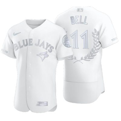Toronto Blue Jays George Bell White Awards Collection AL MVP Jersey