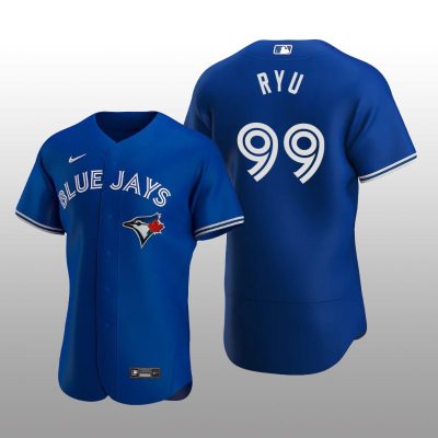 Toronto Blue Jays Hyun-Jin Ryu Royal Alternate 2020 Alternate Team Jersey