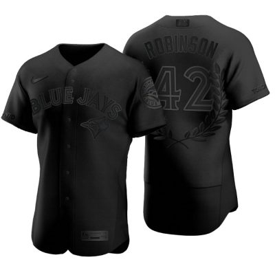 Toronto Blue Jays Jackie Robinson Black Awards Collection Retirement Jersey