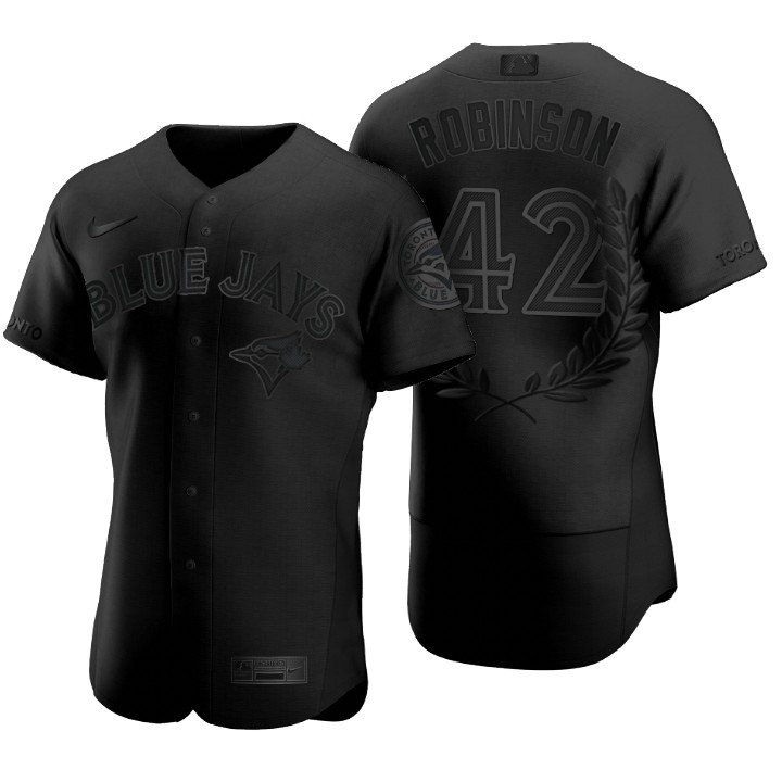 Toronto Blue Jays Jackie Robinson Black Awards Collection Retirement Jersey