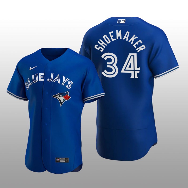 Toronto Blue Jays Matt Shoemaker Royal Alternate 2020 Alternate Team Jersey