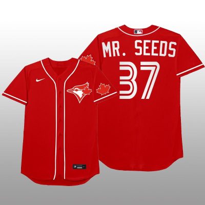 Toronto Blue Jays Teoscar Hernandez MLB Players Weekend Nickname Red Jersey