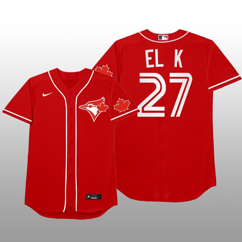 Toronto Blue Jays Vladimir Guerrero Jr. MLB Players Weekend Nickname Red Jersey