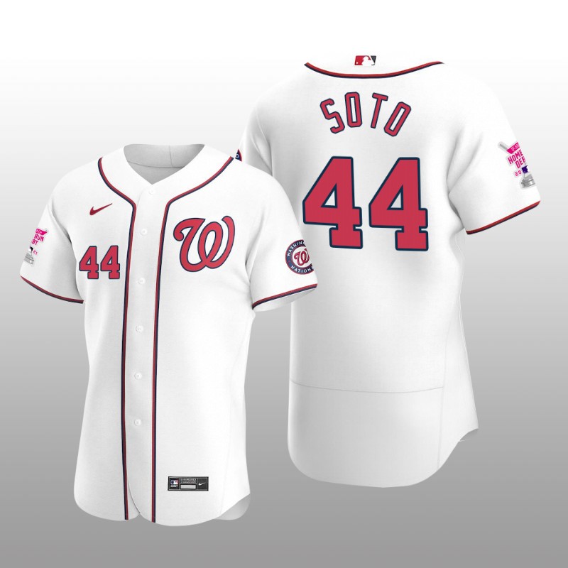Washington Nationals Juan Soto MLB All-Star Game Home Run Derby White Jersey