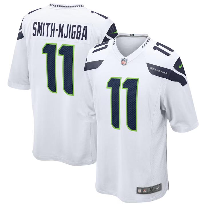Jaxon Smith-Njigba #11 Seattle Seahawks Nike Alternate Game Jersey - White