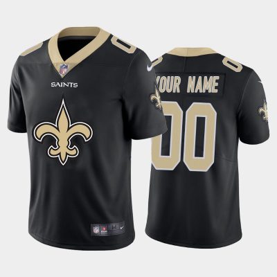 Cleveland Browns Custom Brown Men's Nike Big Team Logo Vapor Limited NFL Jersey