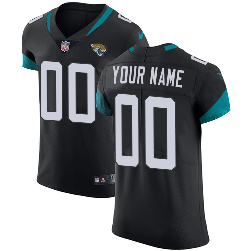 Nike Jacksonville Jaguars Customized Black Alternate Stitched Vapor Untouchable Limited Men's NFL Jersey