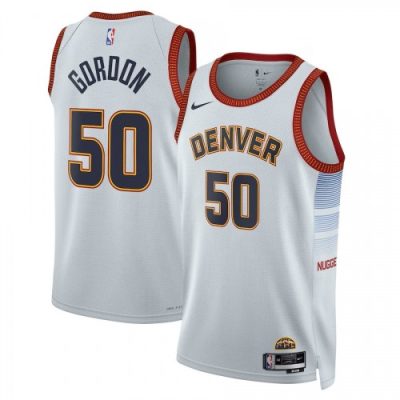 Aaron Gordon Denver Nuggets Nike Unisex Swingman Jersey - Hardwood Classics - Silver