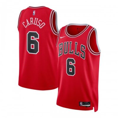 Alex Caruso Chicago Bulls Nike Unisex  Red Swingman Jersey 