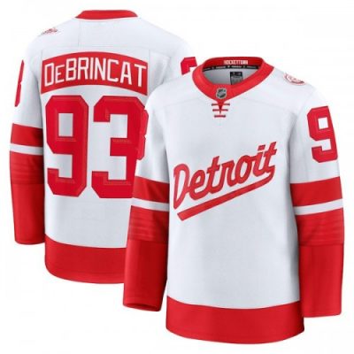 Alex DeBrincat Detroit Red Wings 2025 NHL Stadium Series Premium Jersey - White
