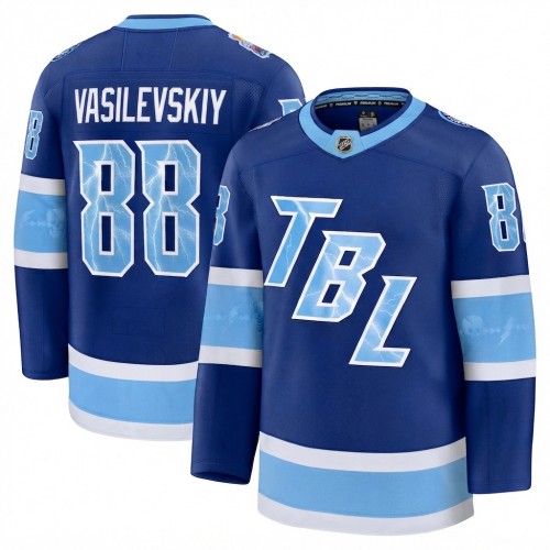 Andrei Vasilevskiy Men's Tampa Bay Lightning Blue 2026 NHL Stadium Series Premium Jersey
