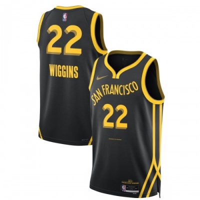 Andrew Wiggins Golden State Warriors Nike Unisex Swingman Jersey - Black - Hardwood Classics