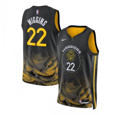 Andrew Wiggins Golden State Warriors Nike Unisex Swingman Jersey - Hardwood Classics - Black