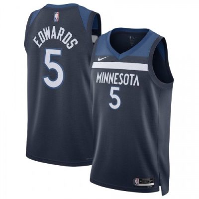 Anthony Edwards Minnesota Timberwolves Nike Unisex Swingman Jersey  - Navy