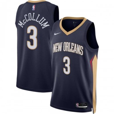 C.J. McCollum New Orleans Pelicans Nike Unisex Swingman Jersey  - Navy