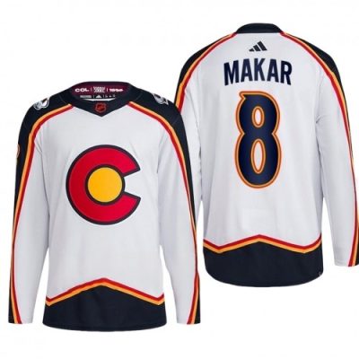 Cale Makar Colorado Avalanche Reverse Retro 2.0 Authentic Player Jersey - White