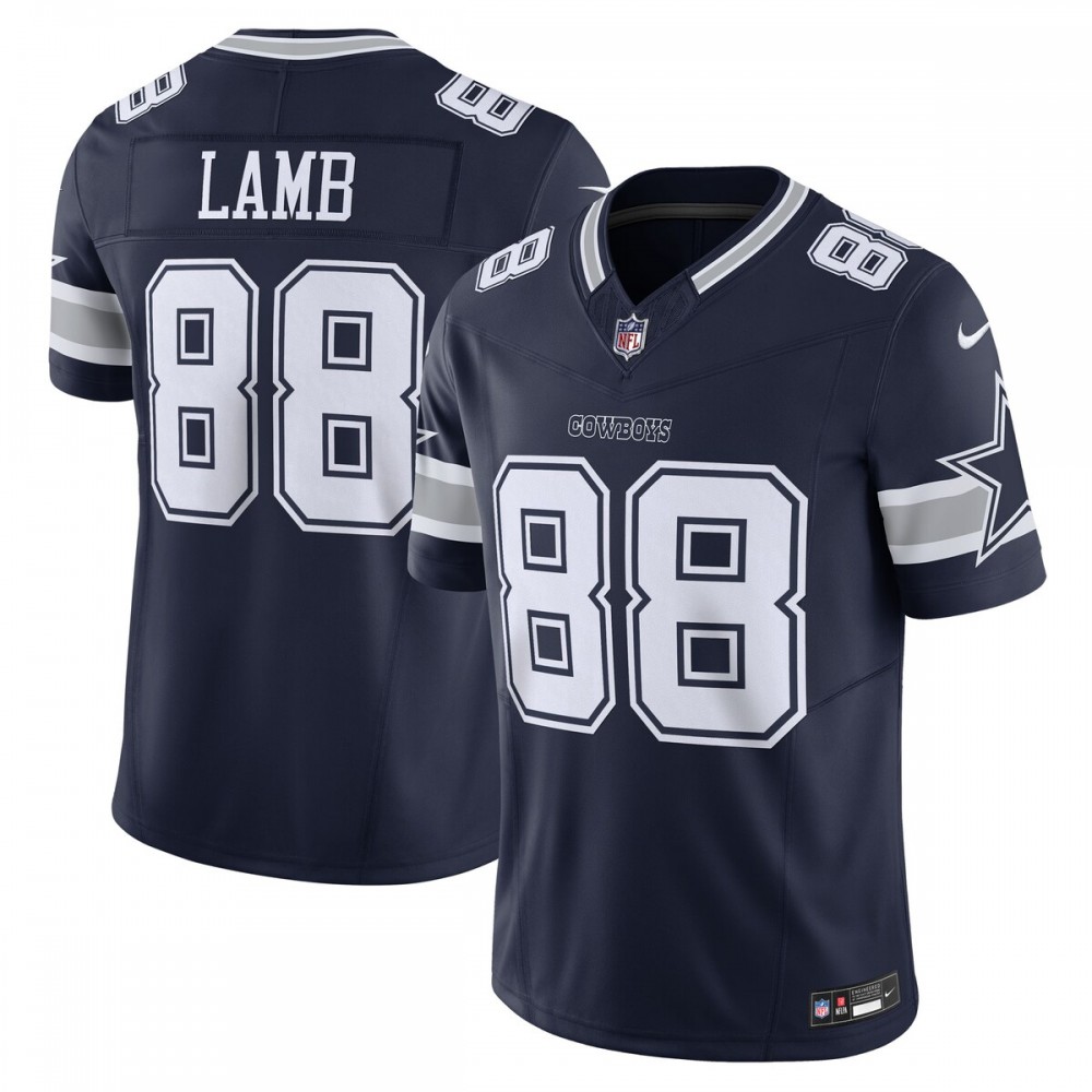CeeDee Lamb #88 Dallas Cowboys Nike Vapor F.U.S.E. Limited Jersey - Navy